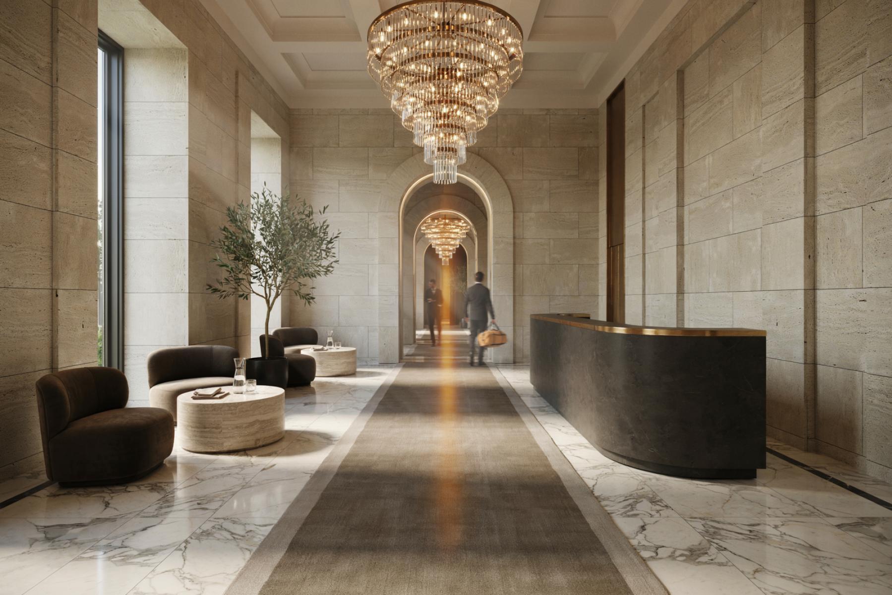 Otel Lobi Kaplaması